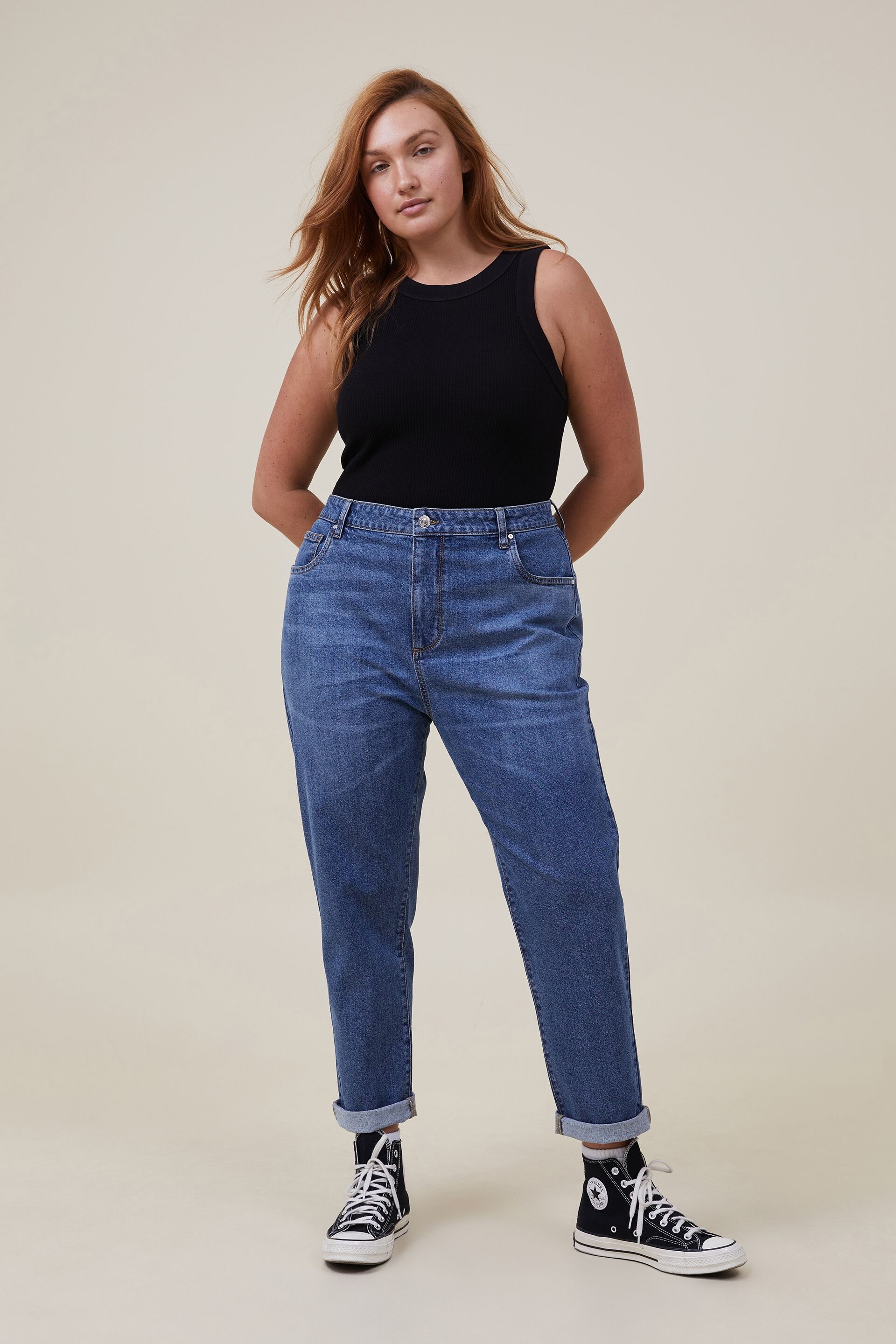 Buy online Women's Plain Mom Fit Jeans from Jeans & jeggings for Women by  Zheia for ₹989 at 55% off | 2024 Limeroad.com